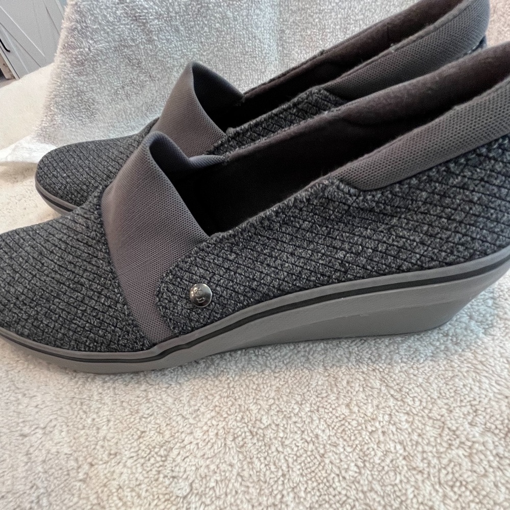 Grasshoppers Indie Stretch Diamond Jersey Wedge, 7M, Gray